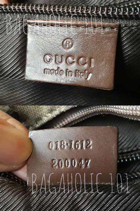 gucci borsa falsa|gucci bag serial number lookup.